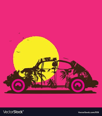 Endless summer vector image