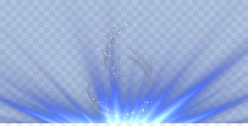 Energy Sky Wallpaper - No light blue decorative light effect 