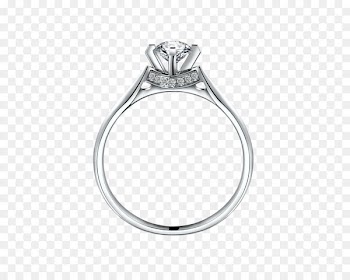 Engagement ring Diamond Clip art - Ring with Diamond Clipart 