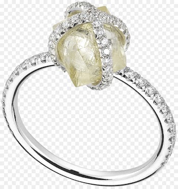 Engagement ring Diamond Jewellery Wedding ring - diamond rough 