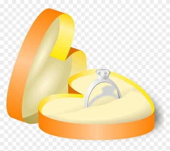 Engagement Ring In Box - Wedding Ring In A Box Art
