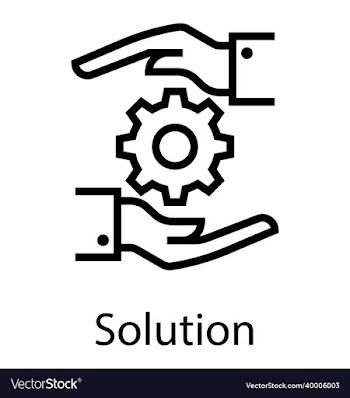 engineering line icon gear hand management