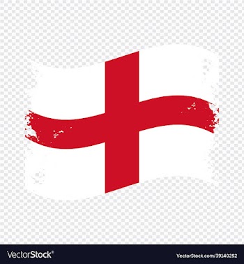 england country brush flag design