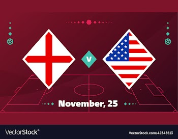 england vs usa football 2022 group b world