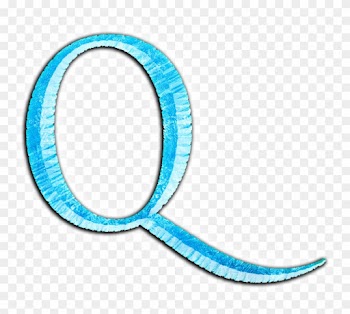 English Alphabet Letter Frozen Film Series Font - Letras De Frozen Q