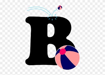 English Alphabet With Picture Letter B, 26 English - Alphabet