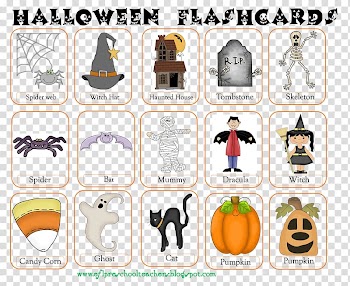 English as a second or foreign language Flashcard Pre-school Teacher Kindergarten, trick or treat transparent background PNG clipart