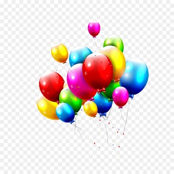 English Balloon Download - Colored balloons 