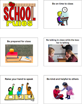 English Class Summer Program: School Rules Activity! | Kimmyonaquest