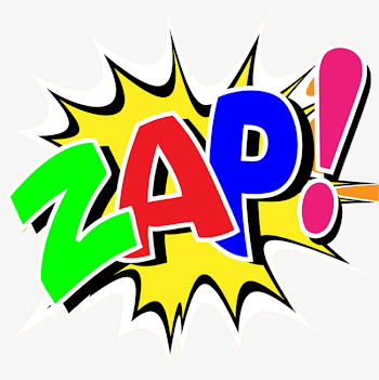 English Explosive Sticker For Color Zap, Cartoon, Exclamation Mark ...