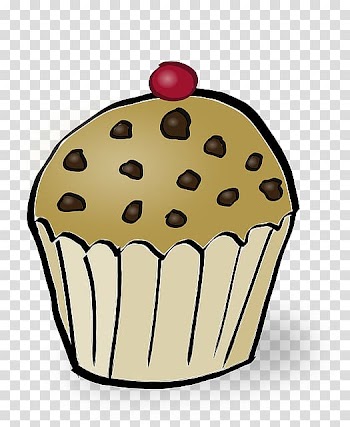 English muffin Cupcake Donuts Frosting & Icing, muffin transparent background PNG clipart