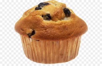 English muffin Scone Raisin Blueberry - Transparent Muffin Large PNG Picture 