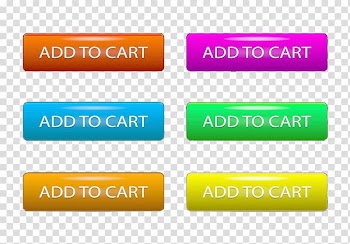 English Shopping cart Designer, Color English added to shopping cart button transparent background PNG clipart