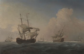 English Warships Heeling in the Breeze | Free Photo - rawpixel