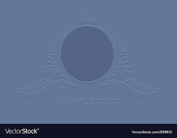 Engraved vintage emblem vector image