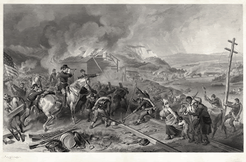 Engraving depicting Sherman's march to the sea.
Size: | Free Photo - rawpixel