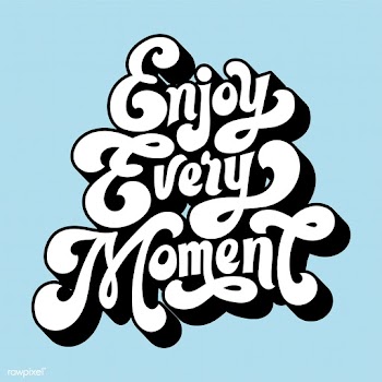 Enjoy every moment typography style illustrat.. | Free stock vector - 472729
