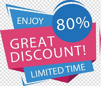 Enjoy great discount limited time logo, Pink ribbon Euclidean , Three dimensional Pink Ribbon title box transparent background PNG clipart