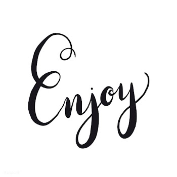 Enjoy handwritten typography style vector | Free stock vector - 517985