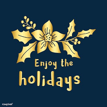 Enjoy the holidays christmas vector | Free stock vector - 495453