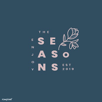 Enjoy the seasons logo design vector | Free stock vector - 523460