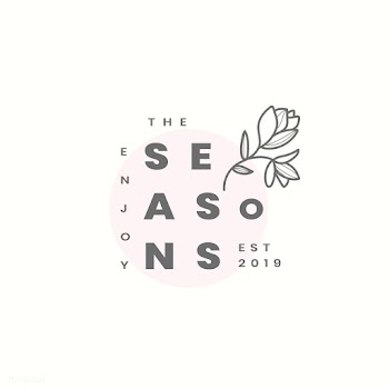 Enjoy the seasons logo design vector | Free stock vector - 523503