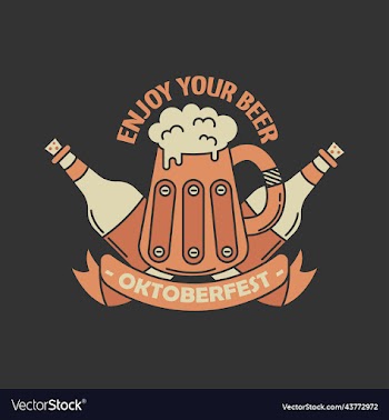 enjoy your beer for octoberfest