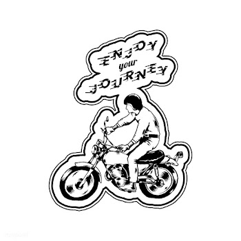 Enjoy your journey sticker | Free stock vector - 575105