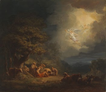 Enkelten ilmestys paimenille, 1815, by Alexander | Free Photo - rawpixel