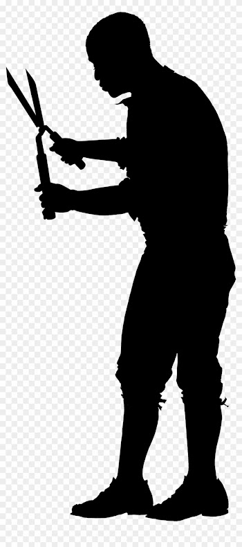 Enslaved People - Farmer Silhouette Png