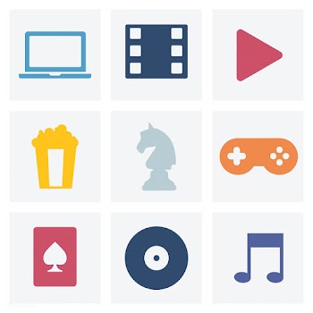 Entertainment concept graphic icons illustrat.. | Free stock vector - 457463