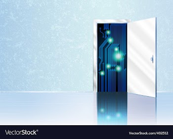 Entrance vector image