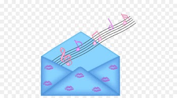 Envelope Blue - Blue envelope 