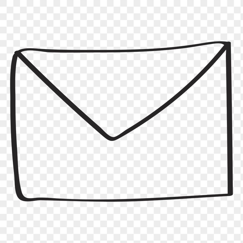 Envelope doodle png, business email | Free Icons - rawpixel
