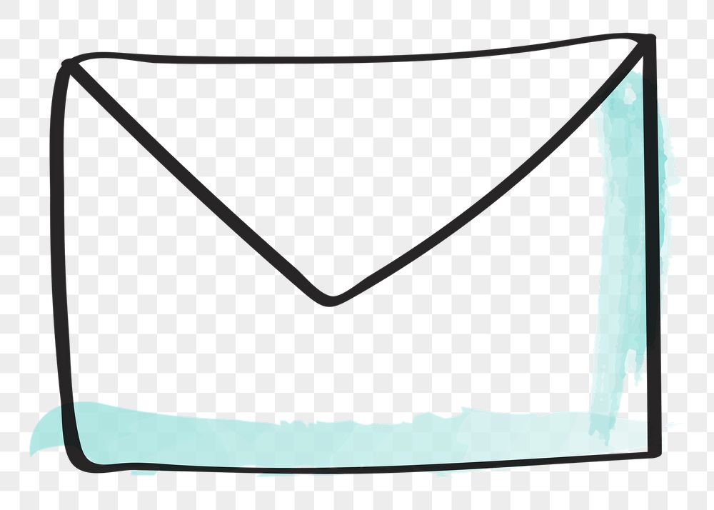 Envelope doodle png, business email | Free Icons - rawpixel