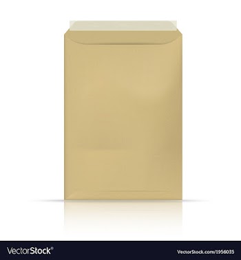 Envelope isolated on a white background vector image