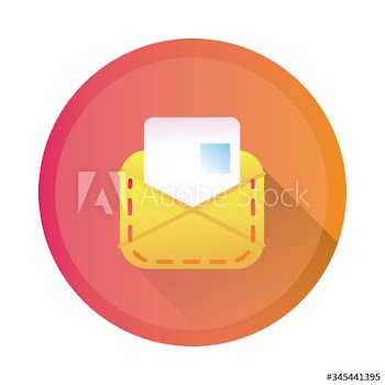 envelope mail detailed style icon