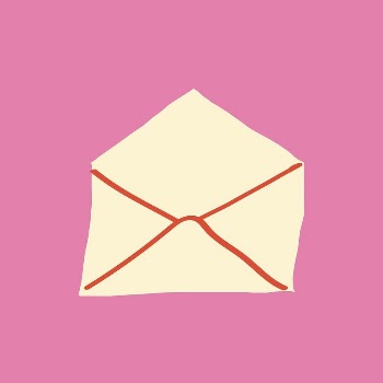 Envelope sticker, cute doodle in colorful | Free Vector Illustration - rawpixel