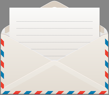 Envelope with Letter PNG Clip Art | Gallery Yopriceville - High ...
