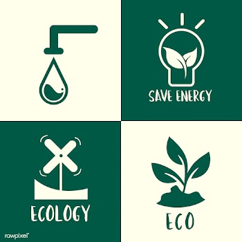 Environment conservation symbol set illustrat.. | Free stock vector - 513312