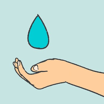 Environment doodle vector, save water concept | Free stock illustration | High Resolution graphic