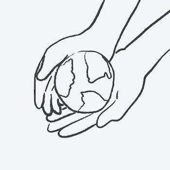 Environment doodle vector, with hand holding… | Free stock illustration | High Resolution graphic