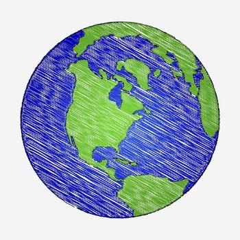 Environment globe hand drawn illustration. | Free Photo - rawpixel
