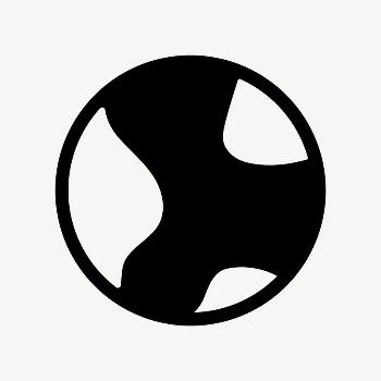Environment globe icon, flat graphic | Free Icons - rawpixel