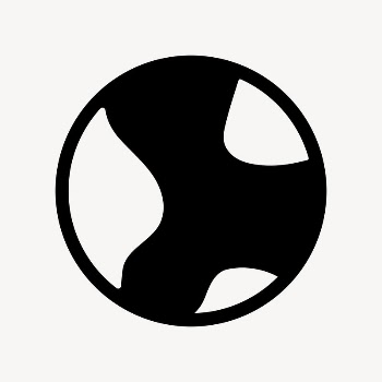 Environment globe icon, flat graphic | Free Icons - rawpixel