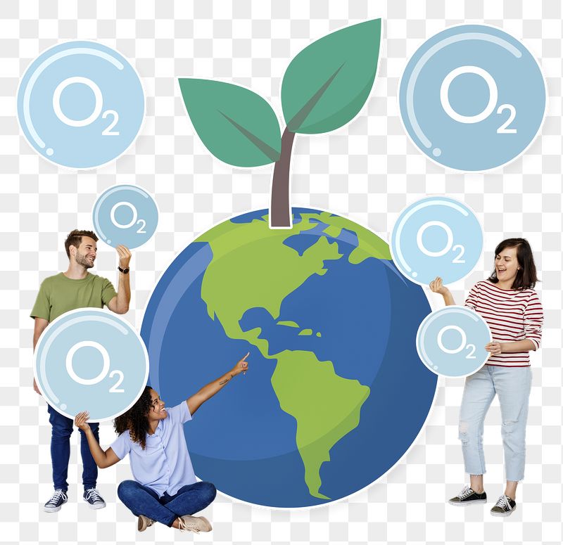 Environment & oxygen png sticker, | Free PNG - rawpixel