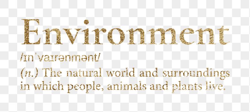 Environment png dictionary word sticker, | Free PNG - rawpixel