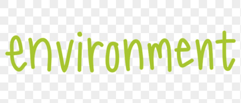 Environment png word sticker, handwritten | Free PNG - rawpixel