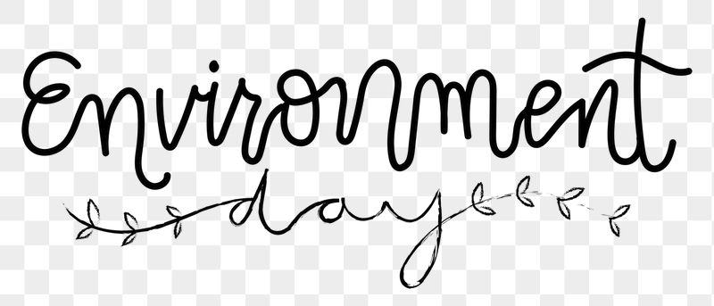 Environment png word sticker, handwritten | Free PNG - rawpixel