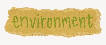 Environment word sticker, ripped paper | Free PSD - rawpixel